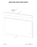 Door and vent door parts