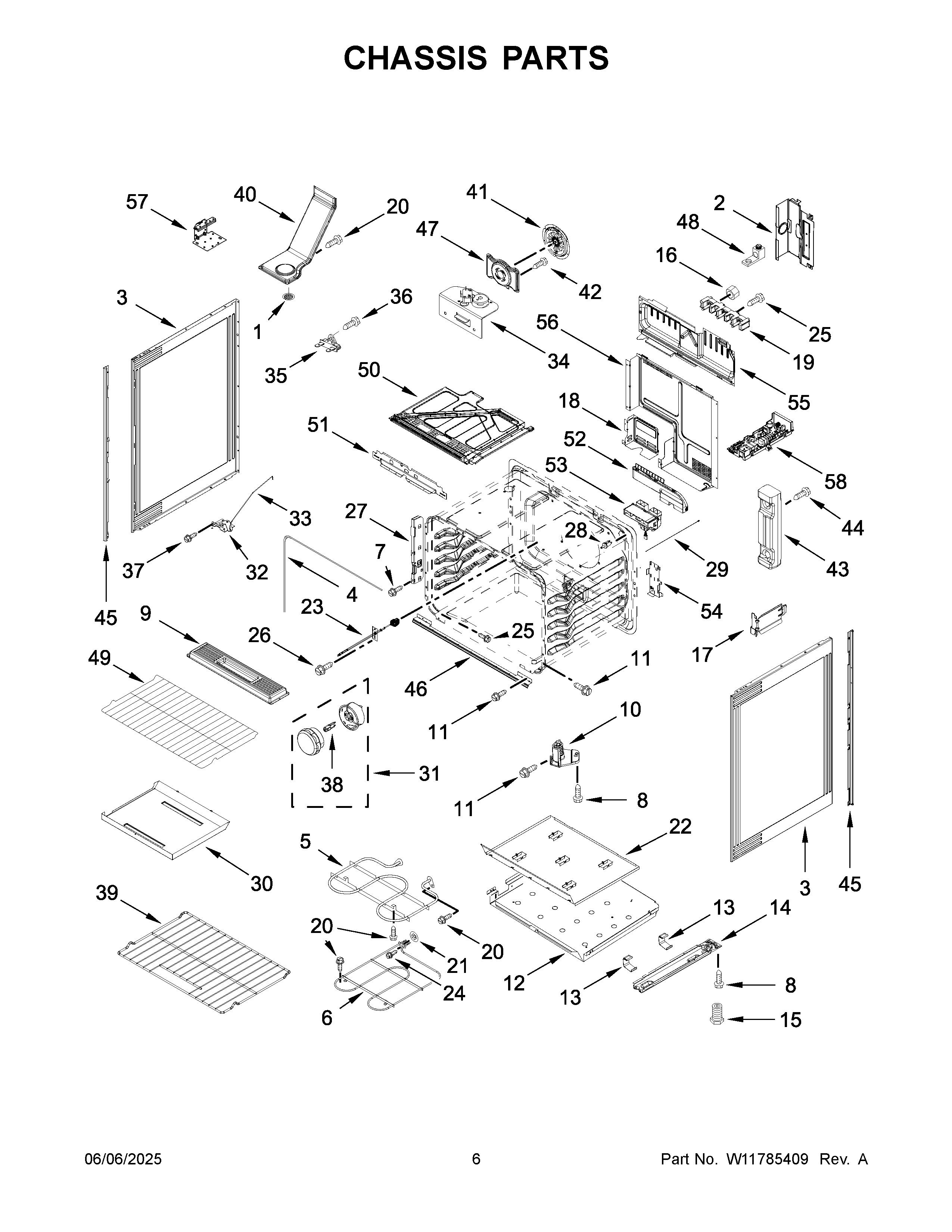Chassis parts