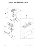 Lower unit and tube parts