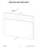 Door and vent door parts