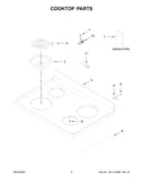 Cooktop parts