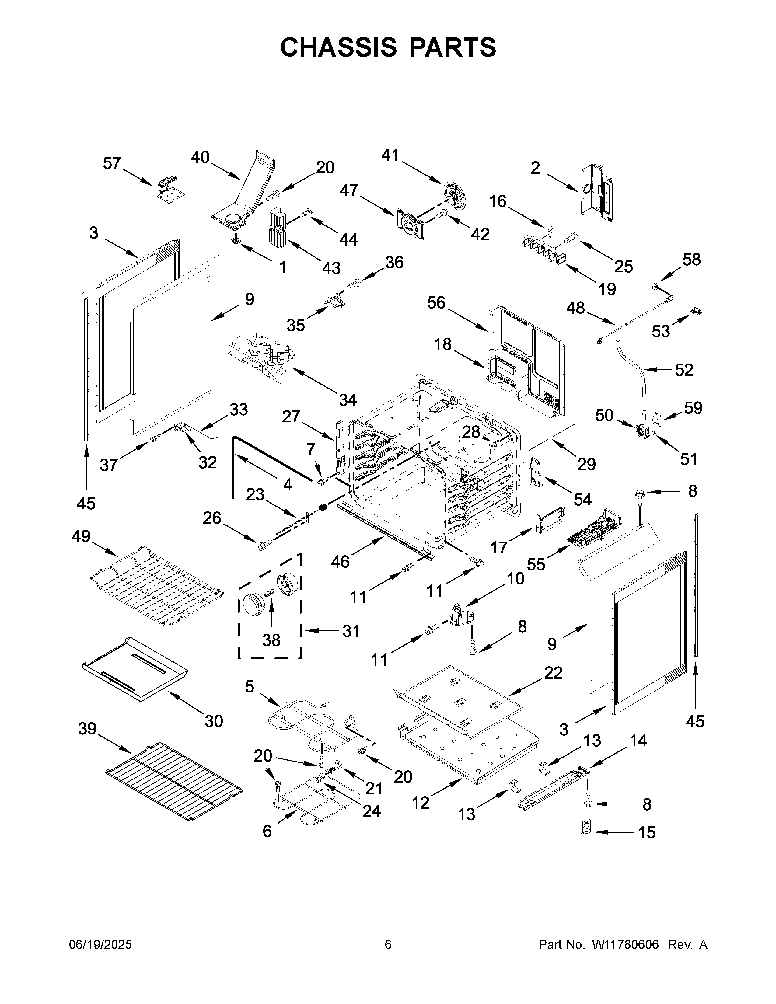 Chassis parts