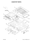 Cooktop parts
