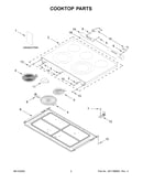 Cooktop parts