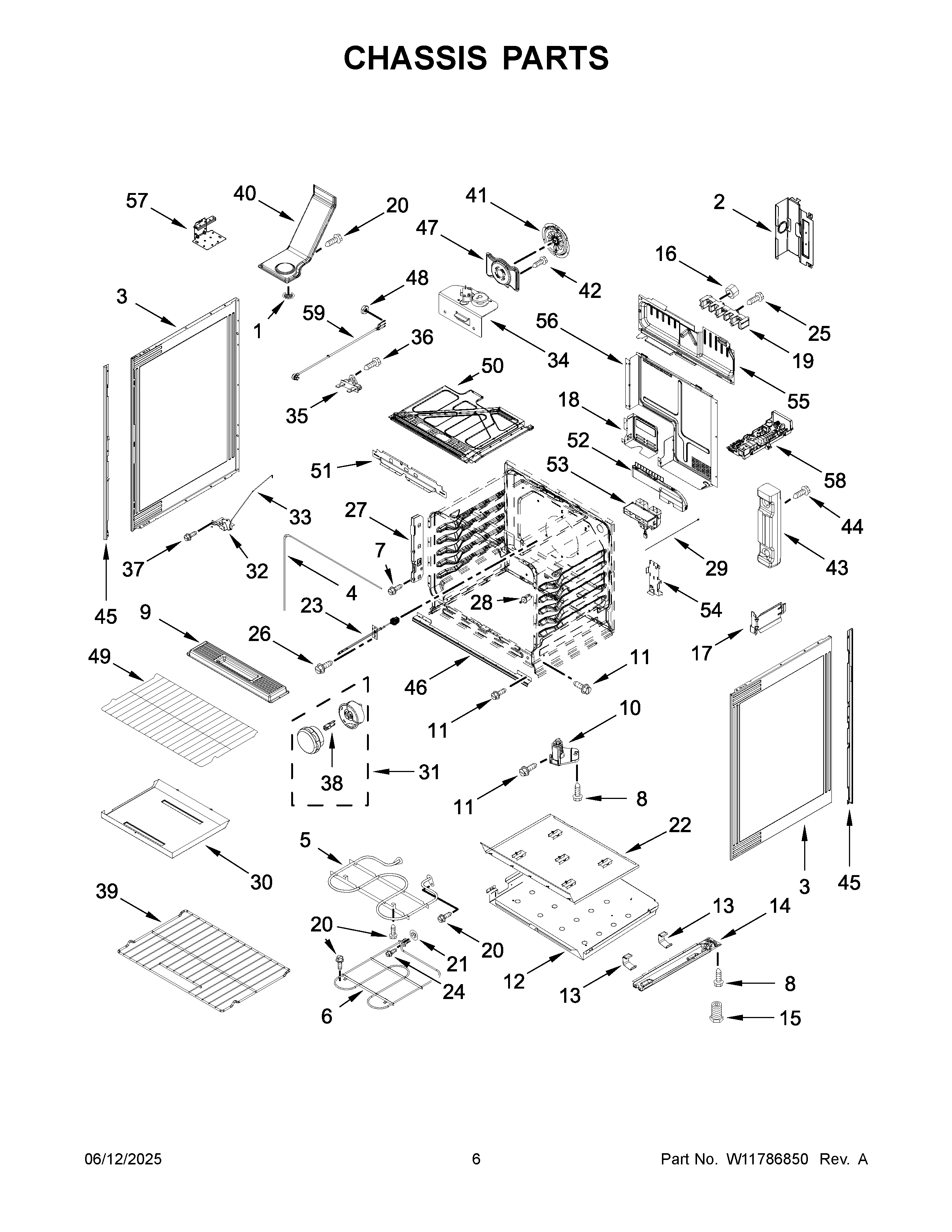 Chassis parts