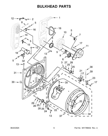 Bulkhead parts