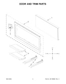 Door and trim parts