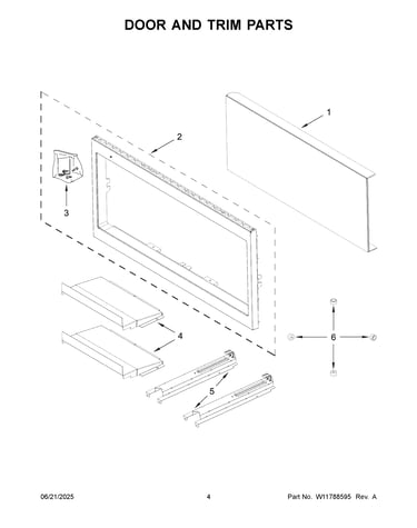 Door and trim parts