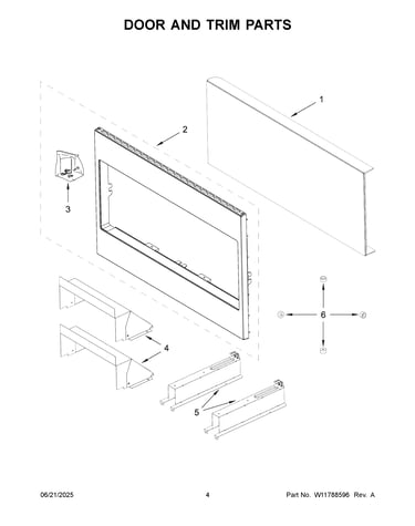 Door and trim parts