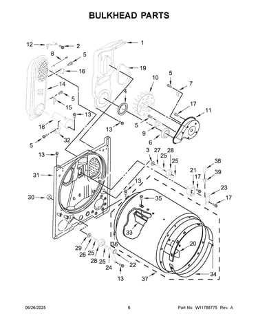 Bulkhead parts
