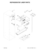 Refrigerator liner parts