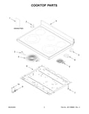 Cooktop parts