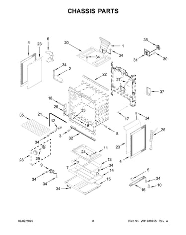 Chassis parts