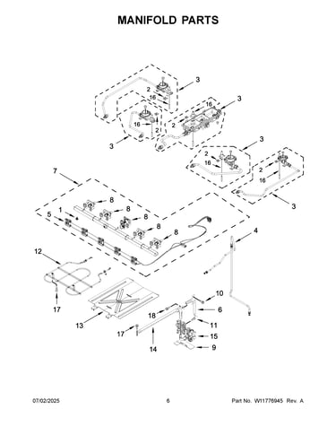 Manifold parts