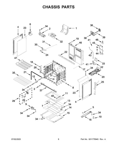 Chassis parts