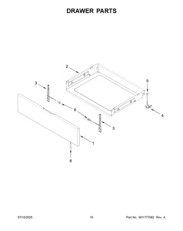Drawer parts