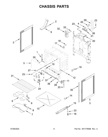 Chassis parts