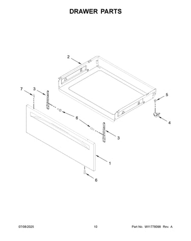 Drawer parts