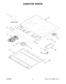 Cooktop parts
