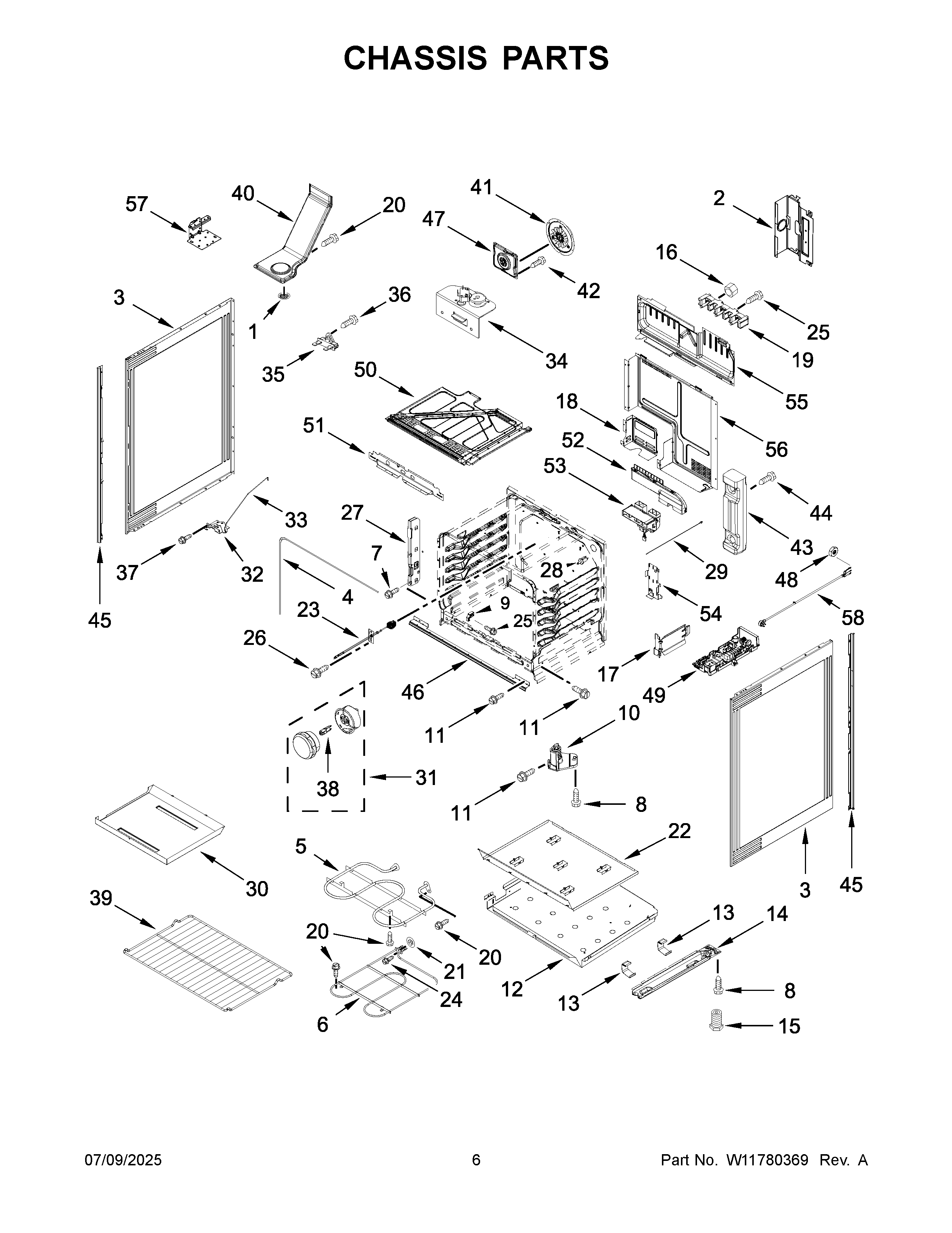 Chassis parts
