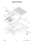 Cooktop parts