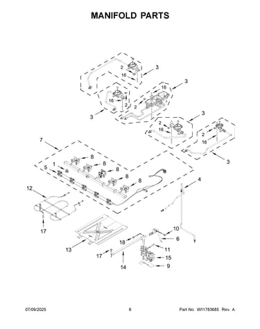 Manifold parts