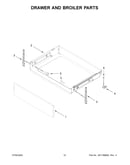 Drawer and broiler parts