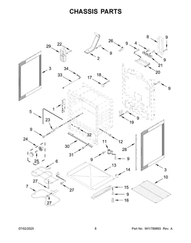 Chassis parts