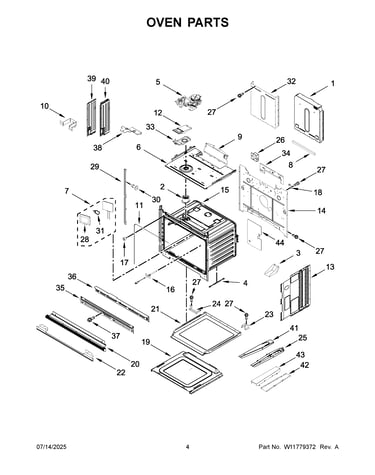 Oven parts