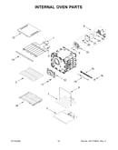 Internal oven parts