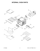 Internal oven parts