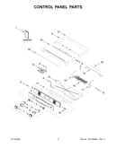 Control panel parts