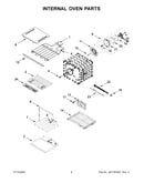 Internal oven parts
