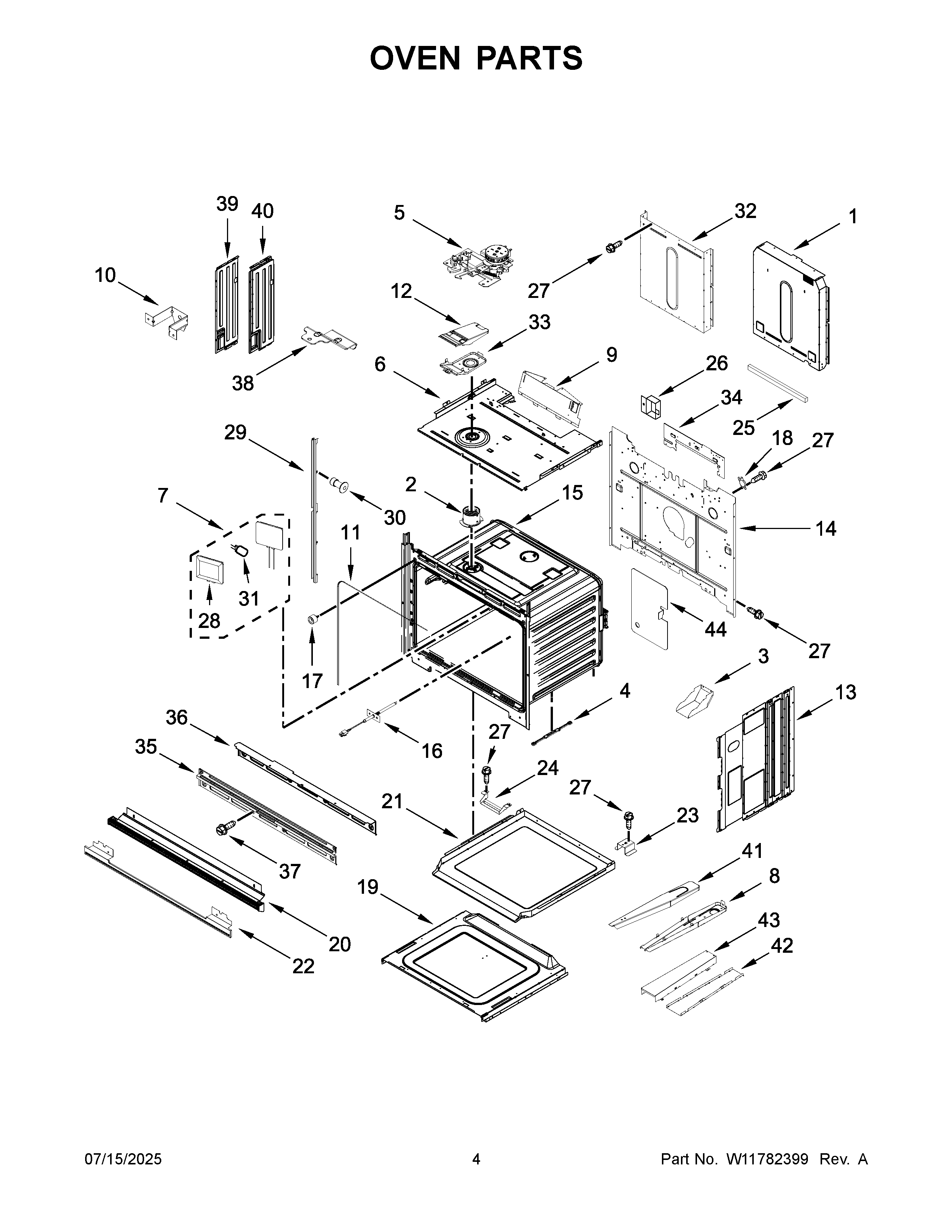Oven parts