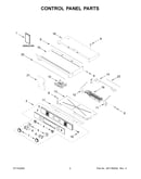 Control panel parts