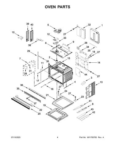 Oven parts