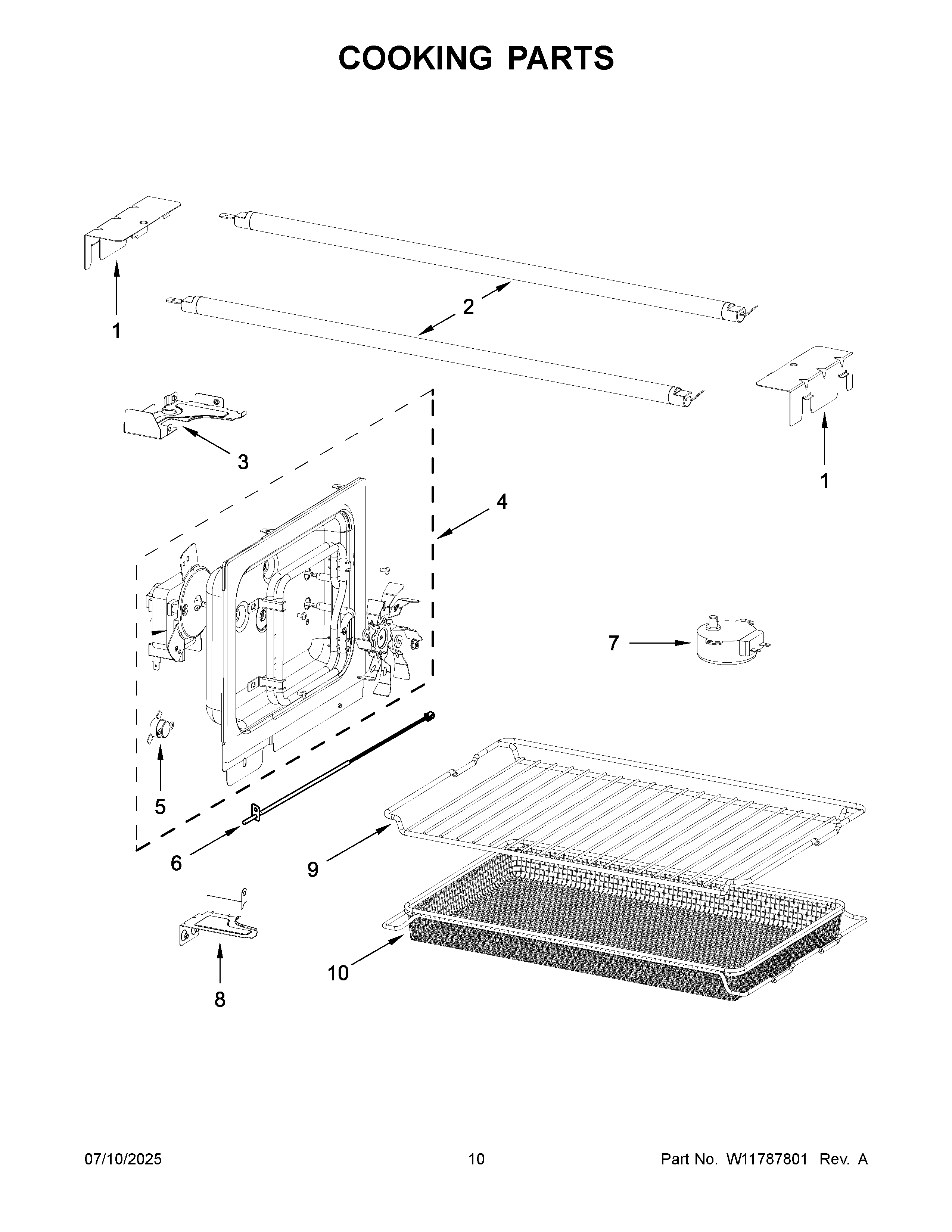Cooking parts