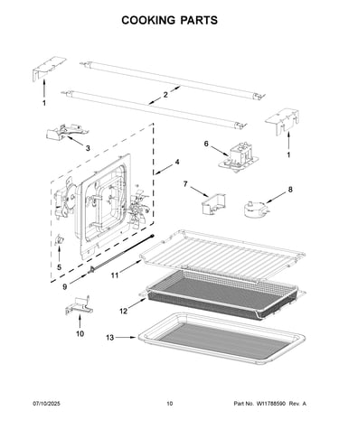 Cooking parts