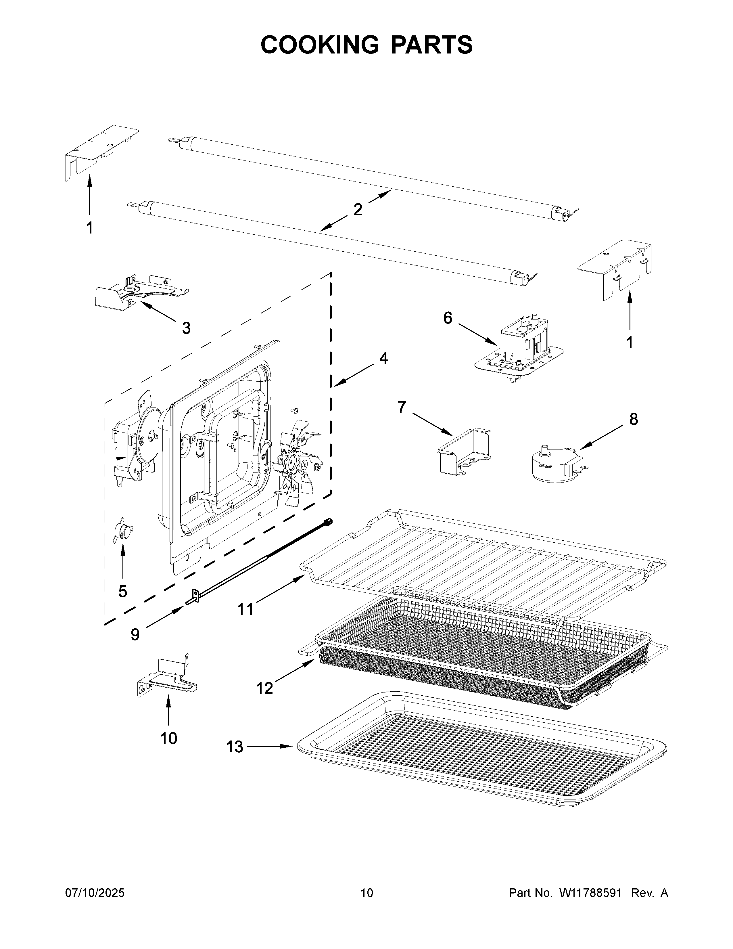 Cooking parts