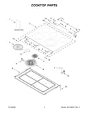 Cooktop parts
