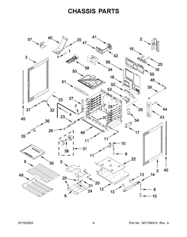 Chassis parts