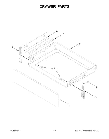Drawer parts