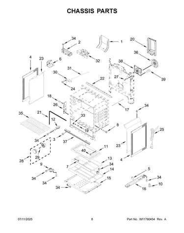 Chassis parts