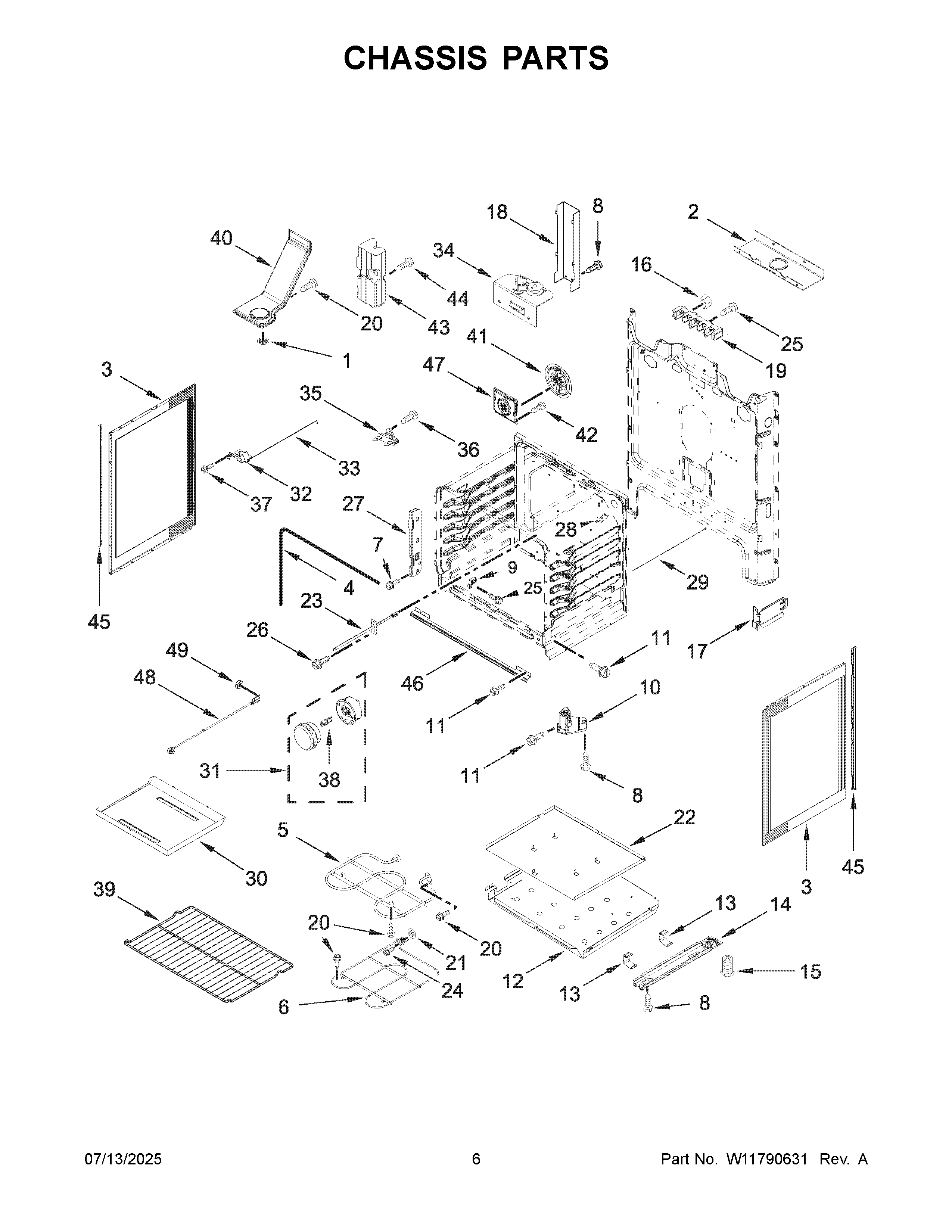 Chassis parts