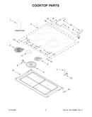 Cooktop parts