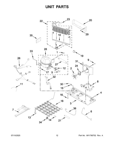 Unit parts