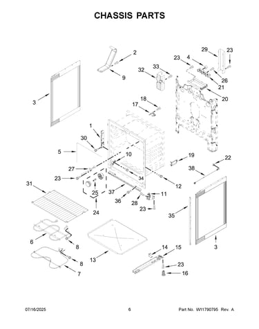 Chassis parts