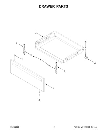 Drawer parts