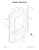 Cabinet trim parts
