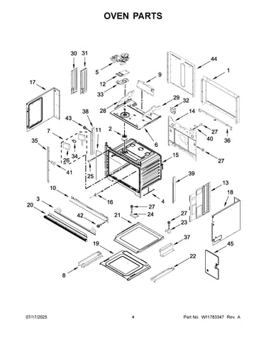 Oven parts